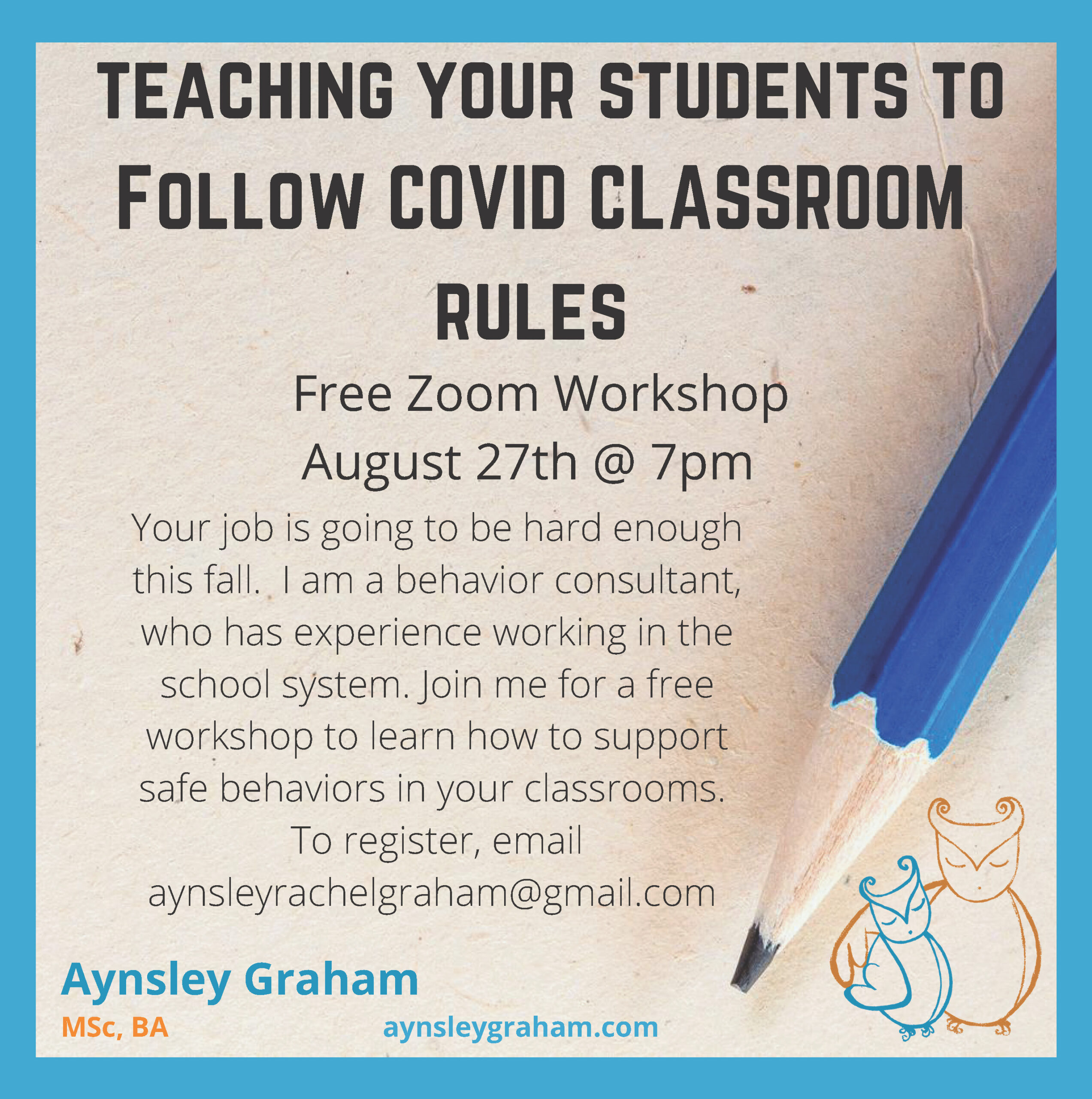 Teaching students to follow covid safety rules